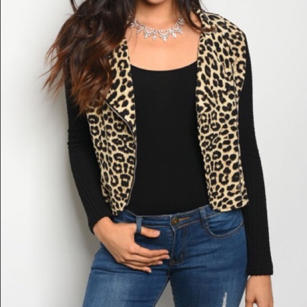 Animal Print Jacket